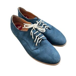 Rollie Nation Australia Derby Leather Dress Shoes Sneakers Navy‎ Blue